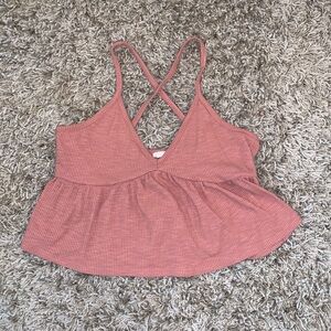 Cross Cross Crop Top